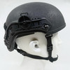 3M Ceradyne Gunfighter MPAG/MCIP Ballistic Helmet, NIJ IIIA Black High Cut w/ NVG Shroud & Side Rails, Size L, Police Trade