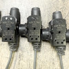 Lot of 6 pcs, TEA U94/TH Tactical PTT Push-to-Talk, Police Trade