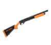 Hogue OverMolded Less Lethal Orange Shotgun Stock & Forend Set for Mossberg 500/590, 12 Gauge, Never Issued, Police Trade