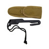 Gerber Tactical Rescue Hook Cutter Tool w/ Coyote Tan Sheath, New/Old Stock