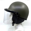 Premier Crown Corp Medium C-3 Law Enforcement Riot Helmet w/ Face Shield, OD Green, Police Trade