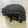 Tactical High-Cut Combat Helmet w/ ARC Rails & NVG Shroud, Police Trade