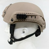 United Shield Sprint IIIA Ballistic Tactical Helmet with NVG Mount & Side Rails, Coyote Tan, Police Trade