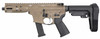 LWRC ICP9CK8SBA3 IC-9 9mm Pistol 8.5" Threaded Barrel Glock Magazines  FDE