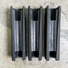 Synthetic Pump-Action Shotgun Forend, Black Ribbed Grip, Police Trade