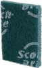 3M Scotch-Brite General Purpose Medium Duty Cleaning Scrub Pads, Green, 4.5" x 3" (Pack of 40) Brand New