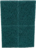 3M Scotch-Brite General Purpose Medium Duty Cleaning Scrub Pads, Green, 4.5" x 3" (Pack of 40) Brand New