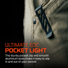 Nebo Slim Mini 500 Ultra-Thin Rechargeable Pocket Flashlight 500 Lumens