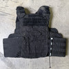 Bushido Tactical Body Armor Carrier, MOLLE Vest w/ Level IIIA Soft Armor, Police Trade