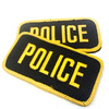 Large Embroidered Police Patch, Velcro Back, 2 Pack, Never Issued, Police Trade