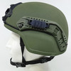 Ceradyne 3M Combat II L110 Ballistic Helmet LG OD Wilcox Shroud Ops-Core, Never Issued, Police Trade