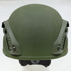 Ceradyne 3M Combat II L110 Ballistic Helmet LG OD Wilcox Shroud Ops-Core, Never Issued, Police Trade
