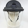 NIJ IIIA FAST-Style Ballistic Helmet w/ Riot Face Shield, Police Demo