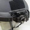 NIJ IIIA FAST-Style Ballistic Helmet w/ Riot Face Shield, Police Demo
