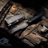 Hogue 55349 FRAY Fixed Blade Knife 4.2" Plain/Serrated Tanto Edge U.S. MILITARY ISSUE