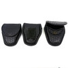 Bianchi AccuMold Elite Covered Handcuff Case, Basketweave, Hidden Snap, Police Trade