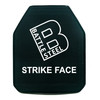 Battle Steel Level IV 10x12 Ceramic & Polyethylene Hard Armor Plate, Shooters Cut, New/Old Stock