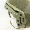 Team Wendy EXFIL Ballistic Helmet, NIJ Level IIIA, Ranger Green, Wilcox NVG Shroud, ARC Rails, CAM FIT Retention, Police Trade