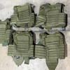 First Choice Armor MF1117 Hostage Rescue Vest, OD Green MOLLE Plate Carrier w/ Level IIIA Soft Armor Panels, Police Trade