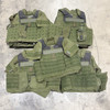 Point Blank HRM Tactical SWAT Vest, OD Green Snap-Grid Carrier w/ Level IIIA Soft Armor, Police Trade
