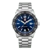 Luminox Pacific Diver Dive Sunburst Blue Dial Watch 44mm