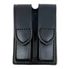 Aker Leather Double Magazine Pouch w/ Hidden Snap, New/Old Stock