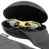 SNT HyperOps Military Tactical Sunglasses, Tan/Coyote Frame, W/ Hard Zip Case, Open Box