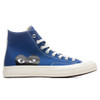 Converse x Comme des Garçons PLAY Chuck 70 High & Low Top Sneakers, Blue