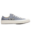 Converse x Comme des Garçons PLAY Chuck 70 High & Low Top Sneakers, Steel Gray