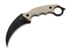 Boker Plus Spike Karambit 4.02" Desert Tan/Black Fixed Blade Knife