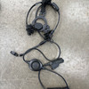 Motorola RMN5049A Temple Transducer Headsets w/ PTT, Police Trade