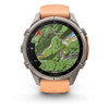 Garmin Fēnix 9 Pro Titanium with Shell Pink/Autumn Orange 43mm InReach Smartwatch