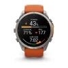Garmin Fēnix 9 Pro Titanium with Autumn Orange/Spark Orange 47mm InReach Smartwatch