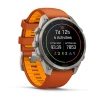 Garmin Fēnix 9 Pro Titanium with Autumn Orange/Spark Orange 47mm InReach Smartwatch