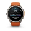 Garmin Fēnix 9 Pro Titanium with Autumn Orange/Spark Orange 47mm InReach Smartwatch