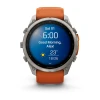 Garmin Fēnix 9 Pro Titanium with Autumn Orange/Spark Orange 47mm InReach Smartwatch