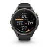 Garmin Fēnix 9 Pro Carbon Gray DLC Titanium with Black/Pebble Gray InReach Smartwatch 43mm