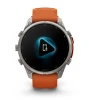 Garmin Fēnix 9 Pro Titanium with Autumn Orange/Spark Orange 51mm InReach Smartwatch