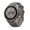 Garmin Fēnix 9 Pro Solar Titanium with Pebble Gray/Silver Gray 47mm InReach Smartwatch