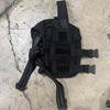 Blackhawk Law Enforcement Gas Mask Drop-Leg Carrier Pouch, Black, Police Trade