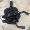 Blackhawk Law Enforcement Gas Mask Drop-Leg Carrier Pouch, Black, Police Trade