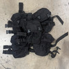 Blackhawk Law Enforcement Gas Mask Drop-Leg Carrier Pouch, Black, Police Trade
