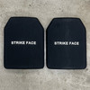 Law Enforcement 11x14 Hard Armor Plates, 2-Piece Set, Police Trade
