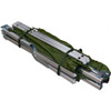 USGI Military Folding Cot, Aluminum Frame, Olive Drab, Police Trade
