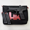 HK VP9A1K 9mm Pistol w/ Holosun SCS Optic, 2 Magazines & Soft Case, Police Demo