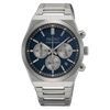 Seiko SSB453 Men's Essentials SS Quartz Chrono Blue Dial Watch 40mm