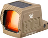 Vortex Defender ST Enclosed Solar Micro Muti-Reticle Red Dot Tan Sight