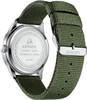 Military Sport Analog Quartz Nylon Strap Waterproof Silver/Black/Green Watch