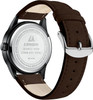 Military Sport Analog Quartz Leather Strap Waterproof Brown/Black/Yellow Watch
