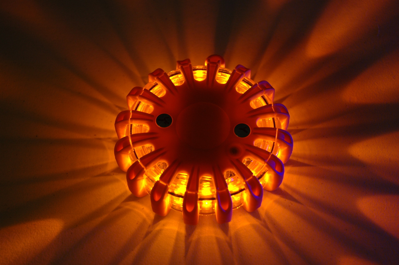 Power Flare Amber LED Safety Light